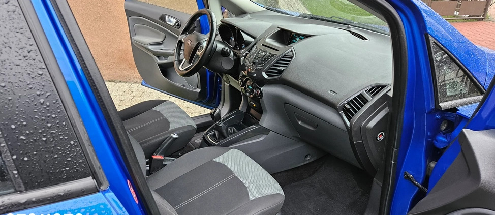 Ford EcoSport cena 37903 przebieg: 142347, rok produkcji 2014 z Zawiercie małe 631